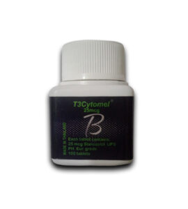 T3 Cytomel 25mcg 100 Tablets